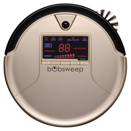 BOBSWEEP bObsweep PetHair Robotic Vacuum and Mop, Champagne WP460012